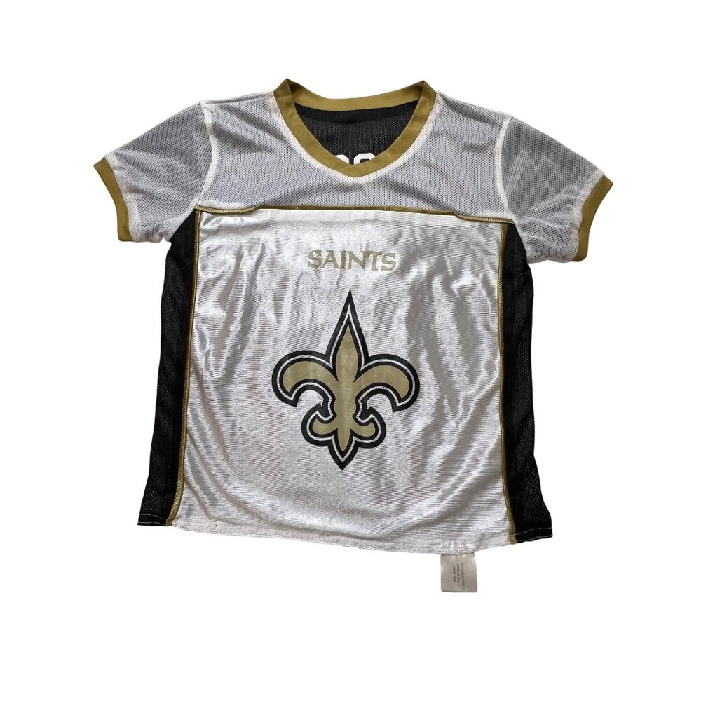 NFL Saints Wiggins Youth Medium REVERSABLE Flag Football Jersey BDA Athletic NFL - Picture 4 of 12